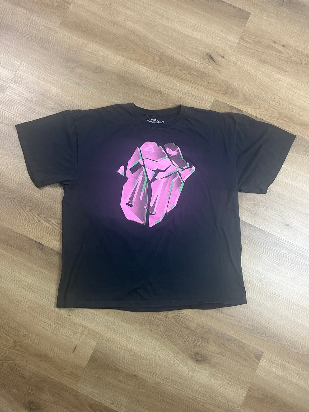 The Rolling Stones Hackney Diamonds Tour 2024 T-Shirt Black XXL
